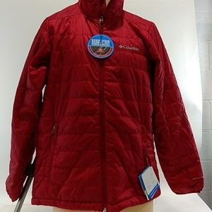 Columbia, Men's Winter Omni Heat Jacket, Red - New